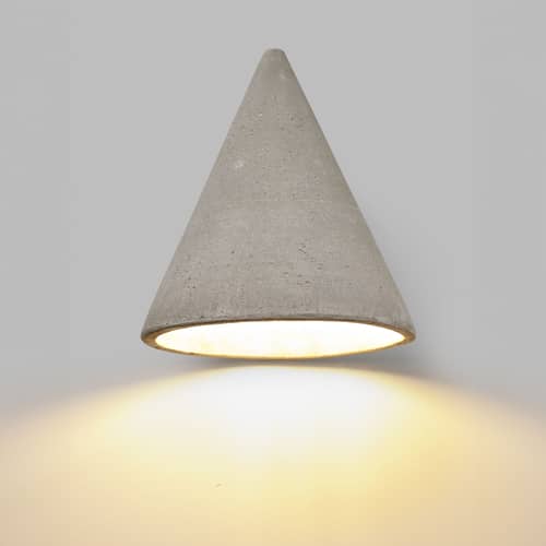 Wandleuchte Béton Primary Shape n°1 stein grau / Beton - Serax - Grau - Beton