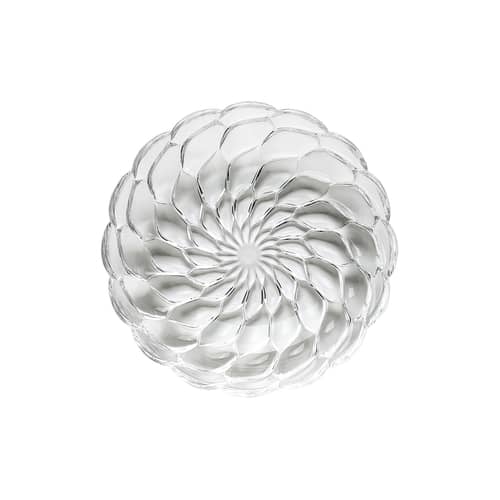 Assiette creuse Jellies Family plastique transparent / Ø 22 cm - Kartell - Cristal - Technopolymère thermoplastique