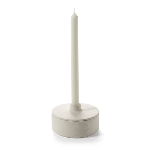 Mira Candle stick ceramic beige / Box - Serax - Beige - Sandstone