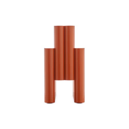 Porte-revues  plastique orange / Giotto Stoppino, réédition 1980 - Kartell - Orange - Technopolymère thermoplastique