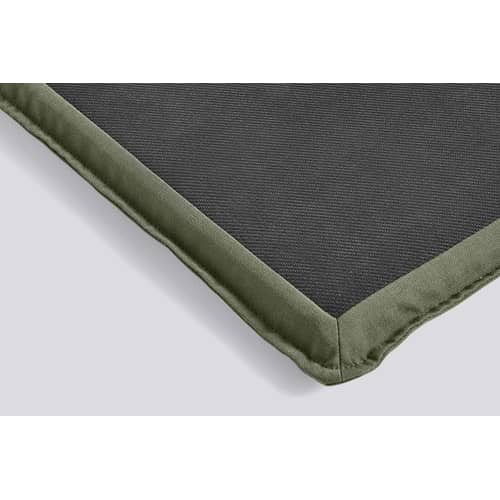  Accessory textile green / Seat cushion - For Stacking chair & armchair Palissade - Hay - Olive - Foam, Olefin fabric