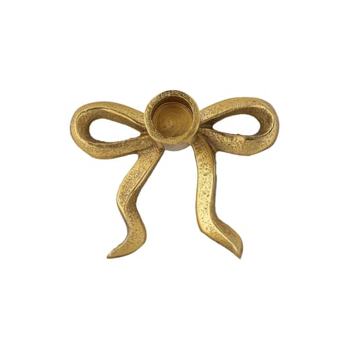 Nanda Candle stick metal gold - Bloomingville - Antique-finished - Aluminium