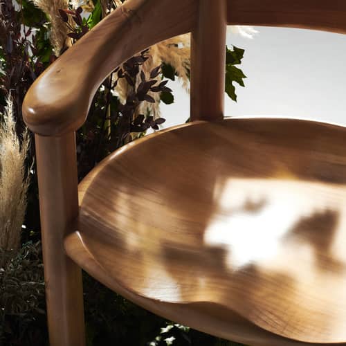 Fauteuil Daumiller / 1977 - Gubi - Pin blond - Pin massif