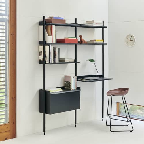 Lampe de table Apex métal vert / H 38 cm - Orientable - Hay - Vert émeraude - Acier
