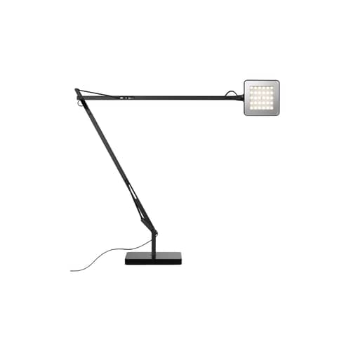 Kelvin LED Green Table lamp metal black Energy efficiency - Flos - Black - Aluminium, PMMA, Steel