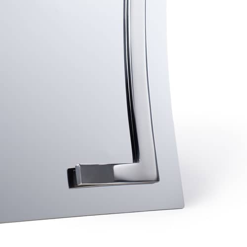 Qua A5 Free standing mirror metal mirror / L 18.1 x H 23.7 cm - BANG - Mirror - Stainless steel