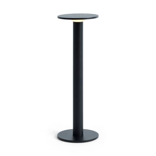 Lampe extérieur sans fil rechargeable Host Large / LED - H 30 cm / Fixation magnétique - Hay - Anthracite - Acier thermolaqué, Aimant, Aluminium thermolaqué
