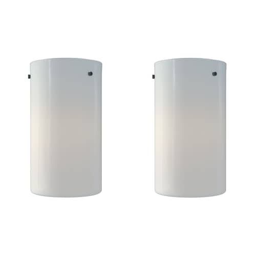 Set de 2 plafonniers Tobo Porcelaine C180 Duo / Ø 10 x H 18 cm - DCW éditions - H 18 cm / Blanc - Porcelaine