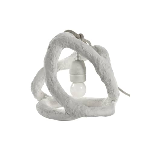 Tischleuchte Sculpture keramik weiß / Handmodellierter Gips - Serax - Weiß - Gips