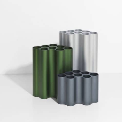 Vase Nuage Medium métal vert / Bouroullec, 2016 - Vitra - Vert lierre - Aluminium anodisé