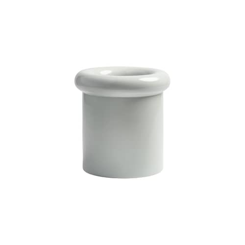 Vase Turban keramik grau / Ø 20 x H 21.5 cm - & klevering - Ø 20 x H 21.5 cm / Grau Mist - Sandstein