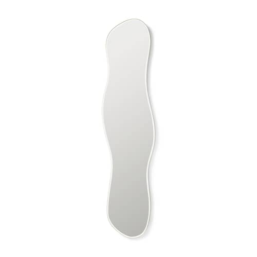 Wandspiegel Pond Full Size metall gold / B 40 x H 164.8 cm - Ferm Living - Messing -  Verre miroir, Holzfaserplatte, Messing verzinkt