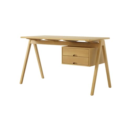 Scrivania Daystak RD3 legno naturale Robin Day, 1951 &tradition