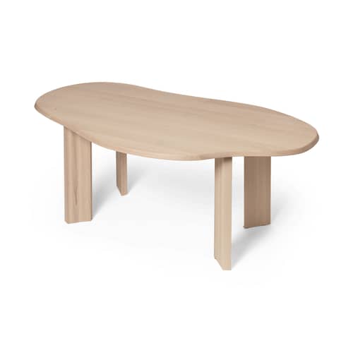 Bureau Tarn bois naturel / L 170 x P 90 cm x H 73,9 cm / Seconde vie - Ferm Living - Hêtre blanchi huilé - Hêtre massif