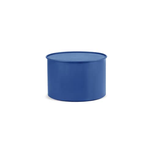 Couchtisch Valerie metall blau / 56 x 43,5 x H 37 cm - Serax - Blau - lackierter Stahl