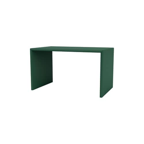 Kinderschreibtisch Monterey Kids holz grün / B 100 x T 60 x H 57 cm - MONTANA - Pine 136 - lackierte Holzfaserplatte
