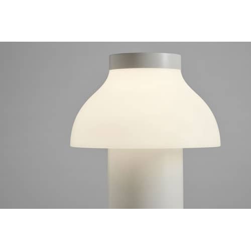 Lampada da esterno ricaricabile senza fili PC Portable materiale plastico beige bianco / Pierre Charpin - Hay - Crema - ABS, Polietilene