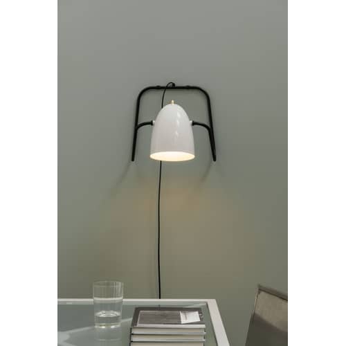 Lampe de table M3 métal beige / Applique - Michel Mortier, 1951 - Exclusivité - SAMMODE STUDIO - Beige Craie - Acier