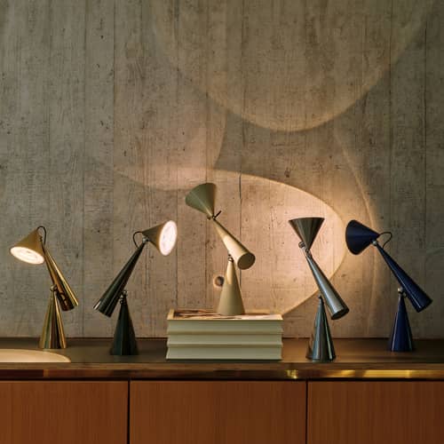 Tischleuchte Pose LED plastikmaterial blau / Orientable - Tom Dixon - Indigo - Polykarbonat