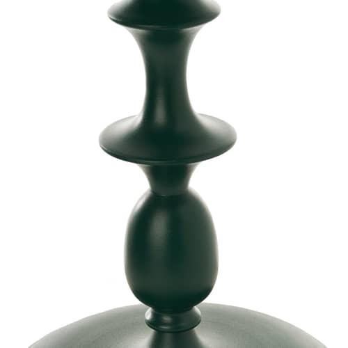 Beistelltisch Classic metall grün / Ø 46 x H55 cm - Aluminiumguss - Pols Potten - Dunkelgrün - Lackiertes Aluminiumguss