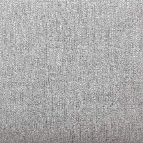 Canapé droit Chesham tissu blanc / 3 places - L 200 cm - Bloomingville - Blanc cassé / Noyer - Chêne, Contreplaqué, Mousse, Tissu polyester