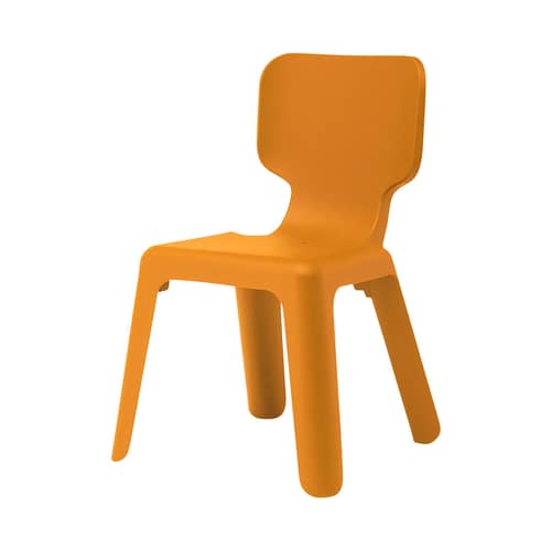 Chaise enfant Alma plastique orange - Magis - Orange - Polypropylène