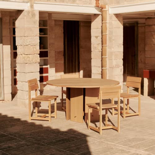 Chaise Vist bois naturel - Ferm Living - Sapin Douglas - Sapin Douglas massif huilé