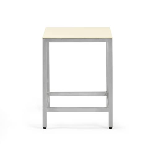 Tabouret Alu Stool métal blanc / Small - H 45 cm - valerie objects - Ivoire - Aluminium