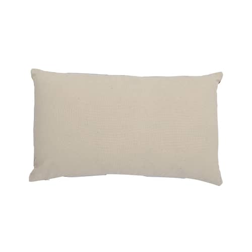 Coussin Corinna tissu bleu multicolore / 55 x 35 cm - Bloomingville - Bleu & brun - Coton