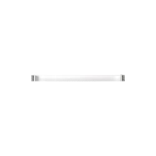 Porta asciugamani murale Rail materiale plastico trasparente / L 60 cm - Kartell - Cristallo - PMMA