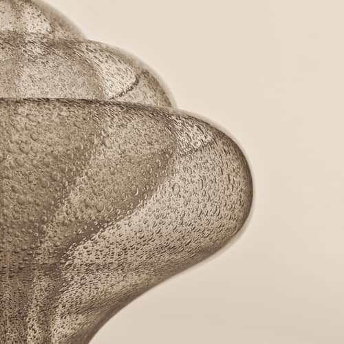 Lotus Table lamp glass transparent / Reprint 1969 - Gubi - Transparent - Mouth blown glass, Steel