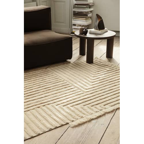 Tischleuchte Oyster metall schwarz - Ferm Living - Schwarz - Recyceltes Aluminiumguss