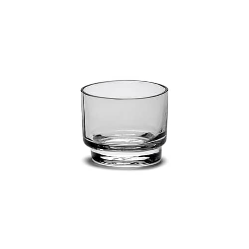 Verre Inner Circle / 15 cl - Verre - valerie objects - 15 cl / Gris fumé - Verre