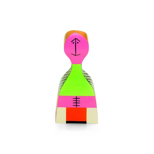 Décoration Wooden Dolls - No. 19 / By Alexander Girard, 1952 - Vitra - No. 19 - Sapin