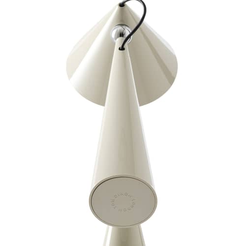 Lampe de table Pose LED plastique beige / Orientable - Tom Dixon - Beige Mastic - Polycarbonate