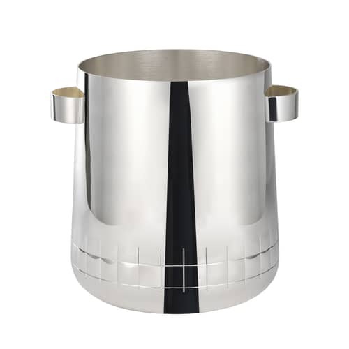 Seau à champagne Graphik argent métal - Christofle - Argent - Métal argenté