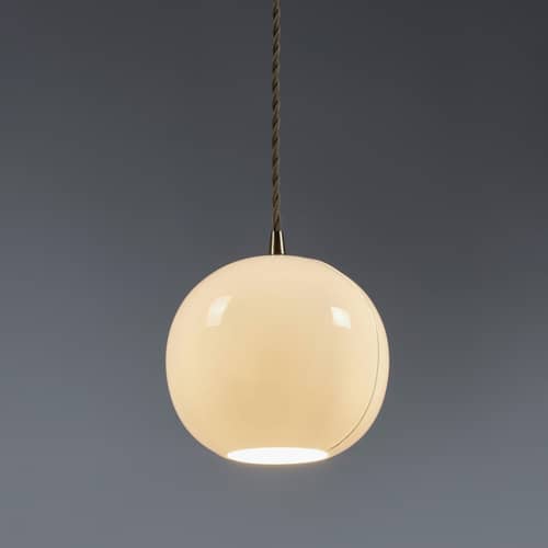 Suspension Cosmo céramique blanc / Ø 15.5 cm - Serax - Blanc - Porcelaine