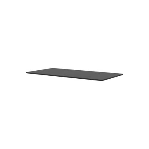 Accessorio  legno nero / Scaffale interno per Panton Wire - L 68,2 x P 34,8 cm - MONTANA - Nero - MDF laccato