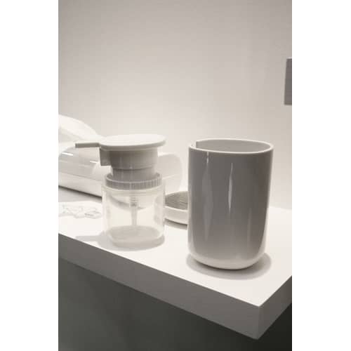 Porte-brosse à dents Birillo plastique blanc - Alessi - Blanc - PMMA