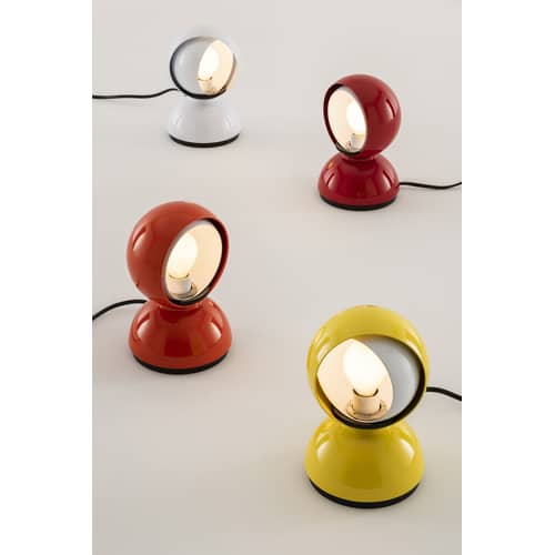 Table lamp Eclisse Artemide / 100th anniversary edition - Yellow