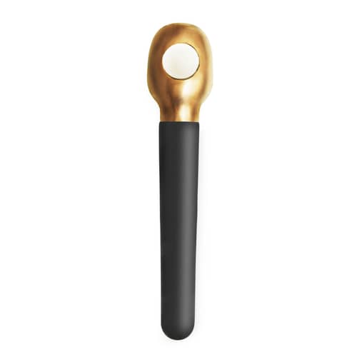 Tire-bouchon Basic métal noir cuivre - Normann Copenhagen - Bronze & noir - Acier inoxydable plaqué titane, Silicone