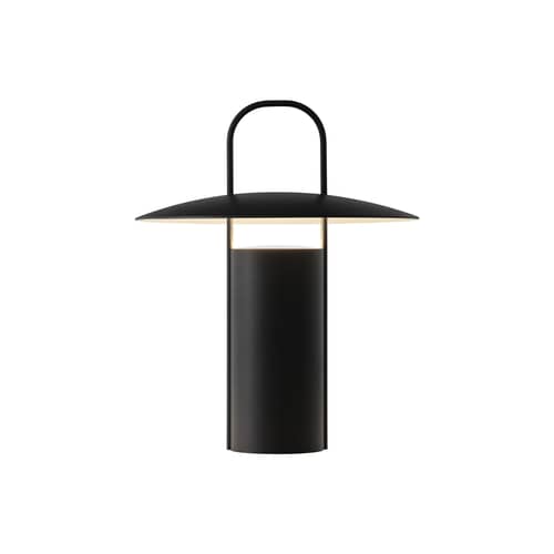 Ray Wireless rechargeable outdoor lamp metal black / Ø 21 x H 23.5 cm - Metal - Audo Copenhagen - Black - Aluminium