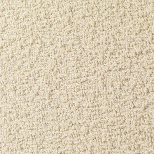 Chauffeuse Rouli tissu blanc / Canapé de jardin modulable / Seconde vie - Ferm Living - Blanc cassé (Pure bouclé) - Mousse PU haute résilience, Tissu outdoor bouclé