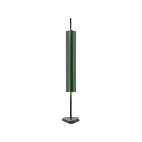 Lampe de table Emi métal vert / Erwan Bouroullec , 2023 - Flos - Vert profond - Aluminium, Fonte