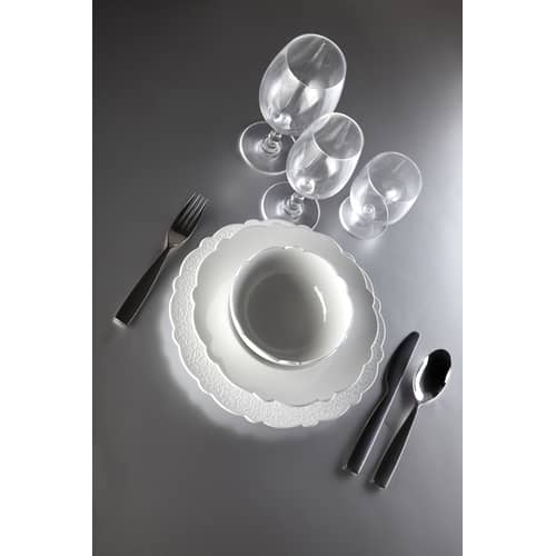 Ménagère Dressed métal / Coffret 24 pièces - Alessi - 24 pièces - Acier brillant - 2 - Acier inoxydable