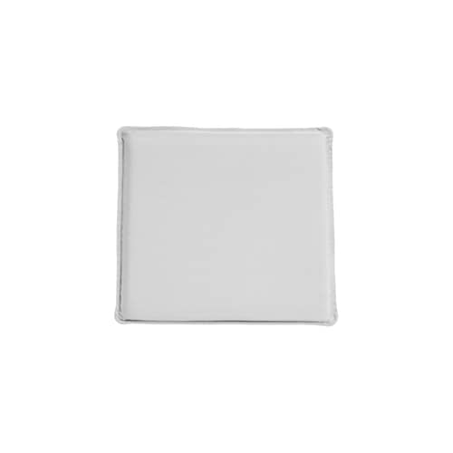  Accessory textile grey white / Seat cushion for the Hee bar stool - Hay - Light grey - Olefin fabric, Polyurethane foam