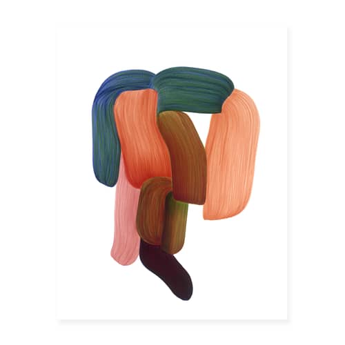 Poster Ronan Bouroullec - Drawing 14 von The Wrong Shop - bunt