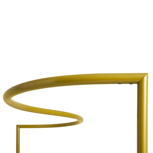 Kleiderständer Colour Rack metall gelb / Form S - B 144 x T 60 cm - Hay - Senf - thermolackierter Stahl