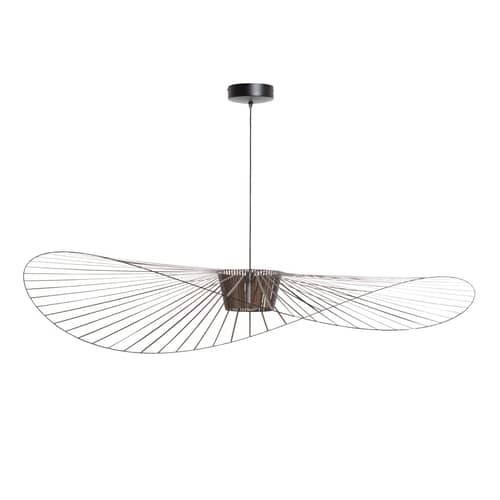 Vertigo Pendant plastic material brown metal Large / Ø 200 cm - Constance Guisset, 2010 - Petite Friture - Bronze - Fibreglass, Polyurethane