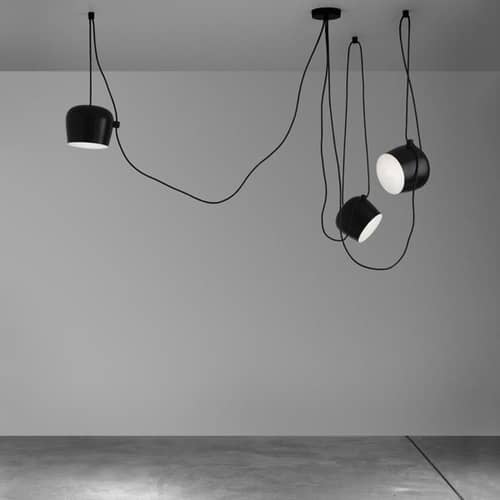 Suspension Flos Aim Blanc - Design Ronan & Erwan Bouroullec - 2013